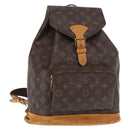 LOUIS VUITTON Monogram Montsouris GM Backpack M51135 LV Auth 155730-1