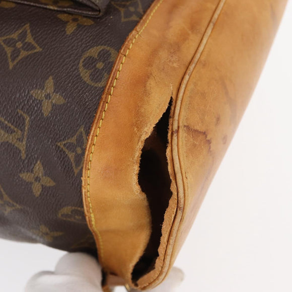 LOUIS VUITTON Monogram Montsouris GM Backpack M51135 LV Auth 155730