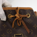 LOUIS VUITTON Monogram Montsouris GM Backpack M51135 LV Auth 155730-23