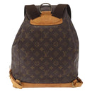 LOUIS VUITTON Monogram Montsouris GM Backpack M51135 LV Auth 155730-2