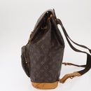 LOUIS VUITTON Monogram Montsouris GM Backpack M51135 LV Auth 155730-3
