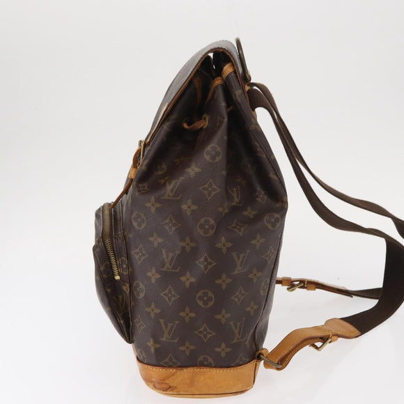 LOUIS VUITTON Monogram Montsouris GM Backpack M51135 LV Auth 155730