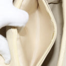 CHANEL Matelasse Chain Shoulder Bag Lamb Skin Beige Gold CC Auth 155739-21