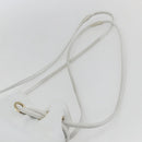 CHANEL COCO Mark Shoulder Bag Leather White Gold CC Auth 155741V-8