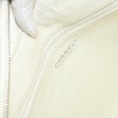 CHANEL Sports Line Matelasse Shoulder Bag Canvas Gray Silver CC Auth 155745-15