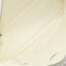 CHANEL Sports Line Matelasse Shoulder Bag Canvas Gray Silver CC Auth 155745-16