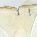 CHANEL Sports Line Matelasse Shoulder Bag Canvas Gray Silver CC Auth 155745-19