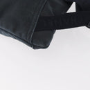 CHANEL Sports Line Waist bag Canvas Navy Silver CC Auth 155746-14