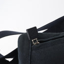 CHANEL Sports Line Waist bag Canvas Navy Silver CC Auth 155746-17