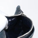 CHANEL Sports Line Waist bag Canvas Navy Silver CC Auth 155746-19