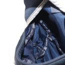 CHANEL Sports Line Waist Bag Nylon Navy Silver CC Auth 155747-24