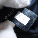 CHANEL Sports Line Waist Bag Nylon Navy Silver CC Auth 155747-11