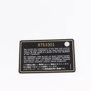 CHANEL Sports Line Waist Bag Nylon Navy Silver CC Auth 155747-12