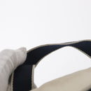 CHANEL Sports Line Waist Bag Nylon Navy Silver CC Auth 155747-14