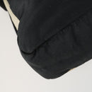 CHANEL Sports Line Shoulder Bag Canvas Beige Silver CC Auth 155748-17