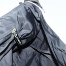 CHANEL Sports Line Shoulder Bag Canvas Beige Silver CC Auth 155748-20