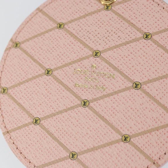 LOUIS VUITTON Damier Azur Porte Cles Illustrious Summer Trunk LV Auth 155752V