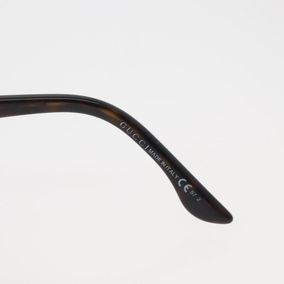 GUCCI Sunglasses plastic Brown Auth 155759