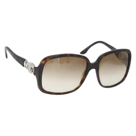 GUCCI Sunglasses plastic Brown Auth 155759