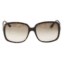 GUCCI Sunglasses plastic Brown Auth 155759-13