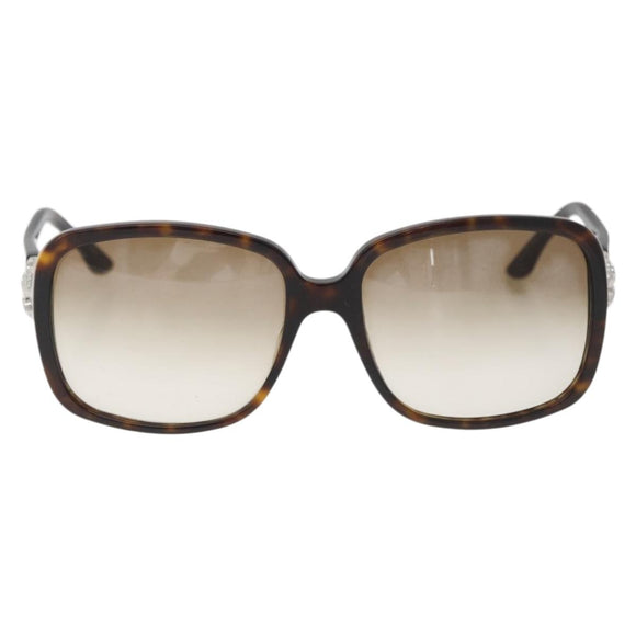 GUCCI Sunglasses plastic Brown Auth 155759