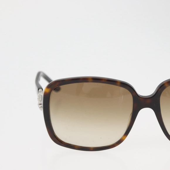 GUCCI Sunglasses plastic Brown Auth 155759