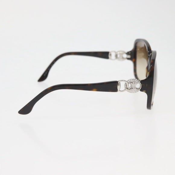 GUCCI Sunglasses plastic Brown Auth 155759