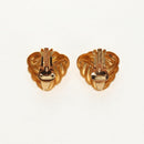 Christian Dior Earring metal 4 Set Gold Auth 155760-18