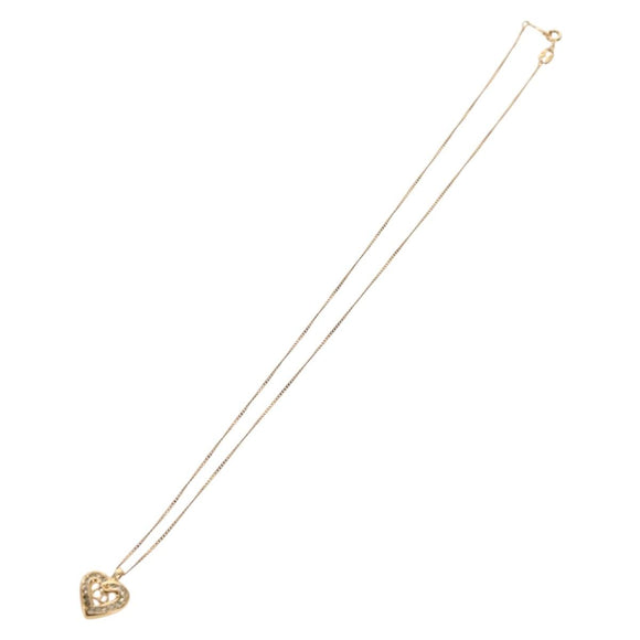 Christian Dior Earring metal 4 Set Gold Auth 155760