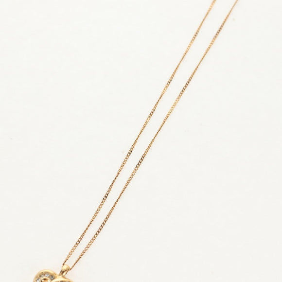 Christian Dior Earring metal 4 Set Gold Auth 155760