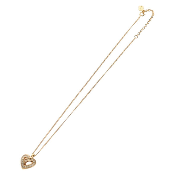 Christian Dior Earring metal 4 Set Gold Auth 155760