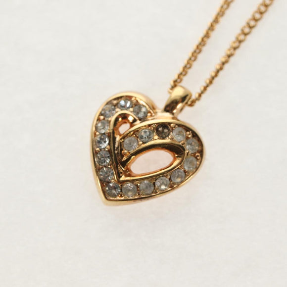 Christian Dior Earring metal 4 Set Gold Auth 155760