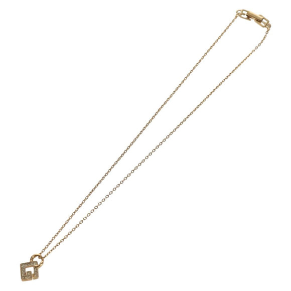 GIVENCHY Necklace metal 2 Set Gold Auth 155761
