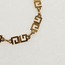 GIVENCHY Necklace metal 2 Set Gold Auth 155761-5