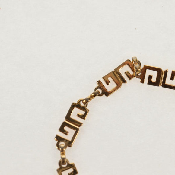 GIVENCHY Necklace metal 2 Set Gold Auth 155761