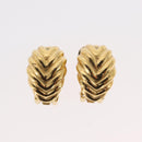 Christian Dior Earring metal 3 Set Gold Auth 155762-10