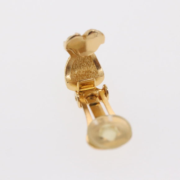 Christian Dior Earring metal 3 Set Gold Auth 155762