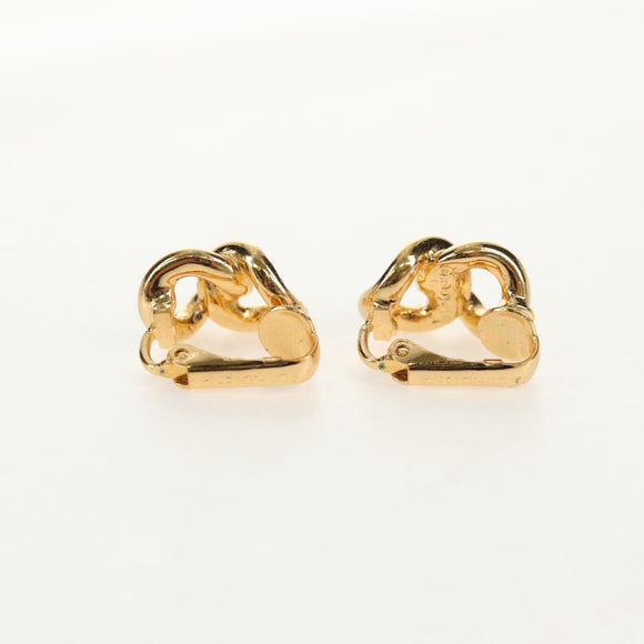 Christian Dior Earring metal 3 Set Gold Auth 155763