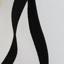 CHANEL Sports Line COCO Mark Backpack Nylon Leather Beige Silver CC Auth 155765-10