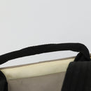 CHANEL Sports Line COCO Mark Backpack Nylon Leather Beige Silver CC Auth 155765-8