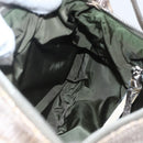 Miu Miu Shoulder Bag Leather Gold Silver Auth 155774-19