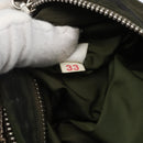 Miu Miu Shoulder Bag Leather Gold Silver Auth 155774-22