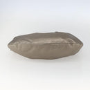 Miu Miu Shoulder Bag Leather Gold Silver Auth 155774-9