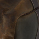 HERMES Garden Party PM Hand Bag Leather Brown Auth 155777-12