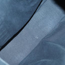 HERMES Hand Bag Canvas 5 Set Black Navy khaki Auth 155786-11