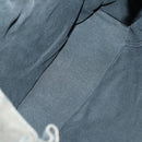 HERMES Hand Bag Canvas 5 Set Black Navy khaki Auth 155786-6