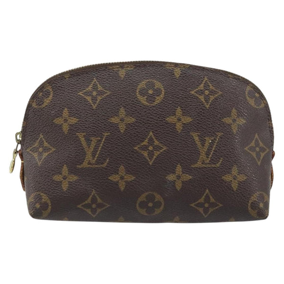 LOUIS VUITTON Monogram Pochette Cosmetic PM Pouch M43998 LV Auth 155787