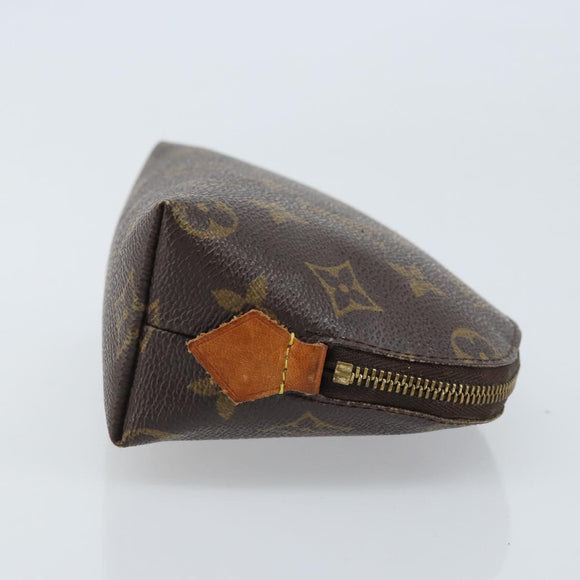 LOUIS VUITTON Monogram Pochette Cosmetic PM Pouch M43998 LV Auth 155787