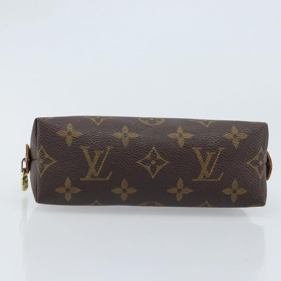 LOUIS VUITTON Monogram Pochette Cosmetic PM Pouch M43998 LV Auth 155787
