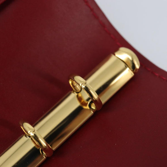 LOUIS VUITTON Vernis Agenda PM Day Planner Pomme D'amour R21016 LV Auth 155789A